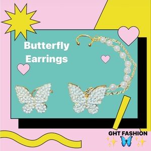 ✨Beautiful butterfly earrings!!